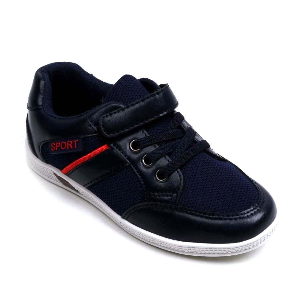 Casual Sports Sneakers For Boys - Navy (JS-07A)